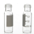 1.5/2ml进样瓶色谱气相液体样品瓶透明棕色顶空瓶可替安捷伦 棕色玻璃刻度瓶(含盖+垫) 100个/盒