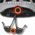 瑞恒柏滴滴代驾头盔新款加大码高德骑行一体成型透气虫安全帽 009灰色电池灯+滴滴头罩反光 L(55-63)