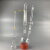 新国标二氧化硫残留量测定装置酸碱滴定法蒸馏仪器玻璃充氮蒸馏器 玻璃件全套1000ml