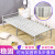 LISM适用于折叠床单人床双人床出租房简易午休床经济型1.2米铁床钢丝 加长双中腿铁床75宽