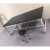 米淇 简易工作台实验台 钢架加理化板台面 操作台实验桌 检验桌 尺寸定制墨绿色1800*800*750