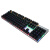 F2088小钢炮机械键盘104键有线键鼠套装涟漪跑马灯金属游戏网咖网吧键盘 黑色混光黑轴