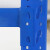 君制 货架仓储仓库货物架置物架储物架多层承重落地重型铁架子 300kg/层蓝色四层主架长150*宽60*高200cm