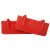 捆绑带拉紧器塑料护角物流运输重型材设备运输纸板纸箱玻璃打包垫 红色小型长款护角1个