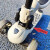 贝易（BeiE）儿童滑板车脚踏板皇室通用搁脚板万向放脚板辅助轮配件 卡赞姆脚踏板可折叠加+垫