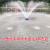 易康易康鱼塘增氧机220v养鱼氧气泵水循环池塘造景鱼池喷泉户外庭院增氧泵AA 小型鱼池专用喷水直径3米内 10米线