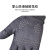聚远（JUYUAN）保暖手套 麂皮绒防寒户外运动骑行手套 灰色(10双) 翻盖版 1件价