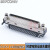 VHDCI68PIN连接器V68母座90度焊板小68P插座68针CN型单层68针 V68插头焊线式