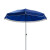 竹特 应急大雨伞  双层布2.4m蓝黑（有底座） 应急防雨防晒 太阳伞遮阳伞广告伞 企业定制