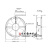 霸刚风扇适用于22CM散热风扇22060 220V 65W FP-20060EX-S1霸刚