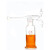 孟氏气体洗瓶实验室高硼硅玻璃多孔式洗气瓶头125/250/500/1000ml 500ml 34/35单个瓶身 不赠