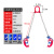 叉车专用油桶吊钳吊具吊夹起重钳卸铁桶吊钩夹子双链条挂钩吊钩 加粗链条加大加宽常规款2爪1吨