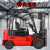 杭州电动堆高机座驾式1吨2吨可拆卸式货叉3吨可定制型堆高机 2吨加强配置（动力强）