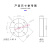 环形光源50*26工业照明LED灯光源工业相机显微镜光源机器视觉光源 12V  圆形接口 2  红