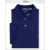 RLX RALPH LAUREN【专柜】Ralph Lauren拉夫劳伦商务休闲小马标短袖Polo衫纯棉印花 宝蓝/红标 现货XS（建议105130斤）