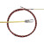 安英卡尔 C3024 穿线器 扁头5m+束紧器2根 拉线引线拽线器钢丝网线串线管暗线暗管穿引器