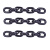 起重链条g80级国标锰钢链条吊索具手拉葫芦铁链锚链桥装护栏吊链 18mm G80锰钢起重链条(1米)