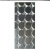 FOEWEI家用地暖免回填模块铝箔地暖模块水采暖薄型干式免回填模板地热管 20管6丝纯铝3.3模块0.72平