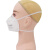 3M口罩KN95 防雾霾飞沫PM2.5 9502V+ 呼吸阀 （独立包装）针织带 耳戴式【25只】1盒