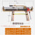 定制1米激光高精度瓷砖切割机地砖瓷砖全钢双轨手动推刀划刀 俪狼黑色重钢(1米x1米)+1刀