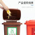 厨余垃圾桶标识贴垃圾分类全套干湿西安幼儿园不可回收小干易腐无锡儿童四色标贴杭州宣传海报标识贴贴纸 可回收物LJ-21 15x20cm