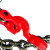 万尊 卸钢筋专用吊具3T6m起重链条吊钩吊环吊装工具