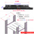 标准19英寸机柜托盘托板服务器机柜层板隔板470宽配件非标定制 宽470*400厚1.2(黑)