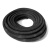 FENK 高压黑色夹布橡胶管耐压耐油管耐热管蒸汽水管喷砂管橡胶水管软管 1.2寸(内径32MM*3层*18米)