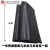 硅胶板材耐高温硅胶垫片黑色硅胶垫防滑耐酸碱m5mm硅橡胶密封垫 5毫米厚*1米*1米