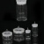 赫钢 玻璃称量瓶 实验室密封称量器皿 样品标本瓶 扁型 40*25mm