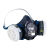 迈恻亦定制重松TW08S防尘口罩防毒石材打磨喷漆电焊硅胶传声器面具  1 TW08S+T/FA*2个 防醛套装
