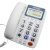 渴望B255来电显示 电话机 办公座机酒店宾馆电话双插孔座式 渴望方形大按键白色B280