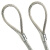 钰启隆 镀锌钢丝绳 银白色 防锈镀锌钢丝绳  单位：卷  1.5mm*100米 