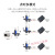 定制lora无线串口通信模块43射频485/232/422透传收发模块数传电 LORA-MODBUS-4AI电流型 10天线