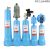 过滤器空气压缩空压机干燥气泵水气油水分离器净化除水冷干机 孔雀蓝 3.5立方+3个HL-10