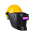 东部工品 高空焊工防护电焊安全帽头戴式自动变光焊工面罩全自动焊帽 高空变光面罩（不含安全帽）
