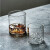 浩迪（HD）网红杯子观山杯高硼硅日式观山红酒杯威士忌玻璃杯透明冰川杯水杯 透明款 70x70mm 180ml 单杯