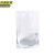 京洲实邦 包装袋 透明自立干果自封袋塑料防潮密封口分装袋 30*40cm/中厚14丝100个JZSB-3001
