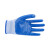 盛港（SHENGGANG）劳保手套丁腈浸胶加厚防护手套耐磨纱手套工地工作N839 条纹蓝胶（12付）