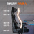 迪锐克斯（DXRACER）DXRacer电竞椅电脑椅家用游戏办公网吧主播座椅可躺 灰色（布艺）赠头枕防爆钢板 铝合金脚旋转升降扶手