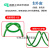 轩柔交叉网线工业超六6类千兆屏蔽抗干扰交换机PLC/cat6A成品网线 超六类千兆高柔双屏蔽网线直连 0.