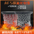 AFS铁氟龙镀锡/镀银高温电线0.12 0.2 0.5 0.75 1.5平方2芯双绞线 镀锡2*0.2平方 (红白) 100米