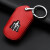 蔻象玛莎拉蒂钥匙套保护壳新款总裁Ghibli Levante莱万特古博力专用汽 小牛皮款玛莎拉蒂黑色钥匙包+圆