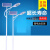 精选好物6米高户外 太阳能户外锂电池新农村LED60W路灯灯5米6米户 4米60瓦等径杆全套
