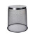 普利赛拉 金属网垃圾桶 客厅厨房卫生间卧室分类垃圾桶圆形铁丝网办公纸篓 小号9L