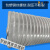 爱帛哆（AIBODUO）PVC透明钢丝吸尘软管工业排尘通风管 木工雕刻机除尘管塑料波纹管 内径40MM10米价(加厚0.83MM)