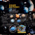 乐立方（CubicFun）跨境乐立方旋转太阳系3d立体拼图美万物之谜手工创意礼物 国家地理-蓝喉鹦鹉DS1097h