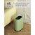 垃圾桶网红桶夹缝卫生间高颜值轻奢无盖客厅卧室窄缝北欧风 6L 复古绿