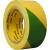 黄绿双色pvc警示胶带贴扁铁接地标识2/4cm厘米贴纸地面标线警戒线 宽48mm*33米/卷