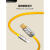 凯联威GeekCable极鲨手工制作适用于苹果iPhone6-14手机12W充电数据线硅 硅胶暖粉 1m